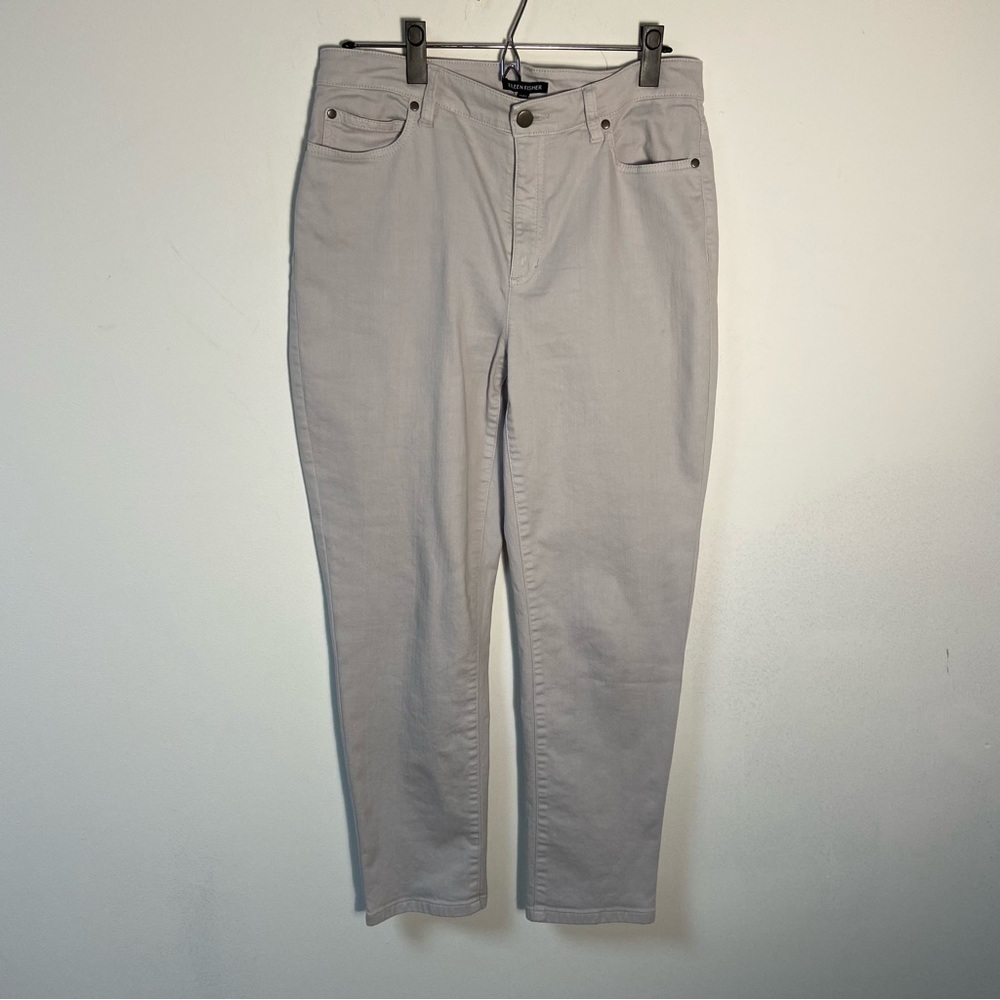 Eileen Fisher Women’s Jeans Five Pockets Organic Cotton Size 8